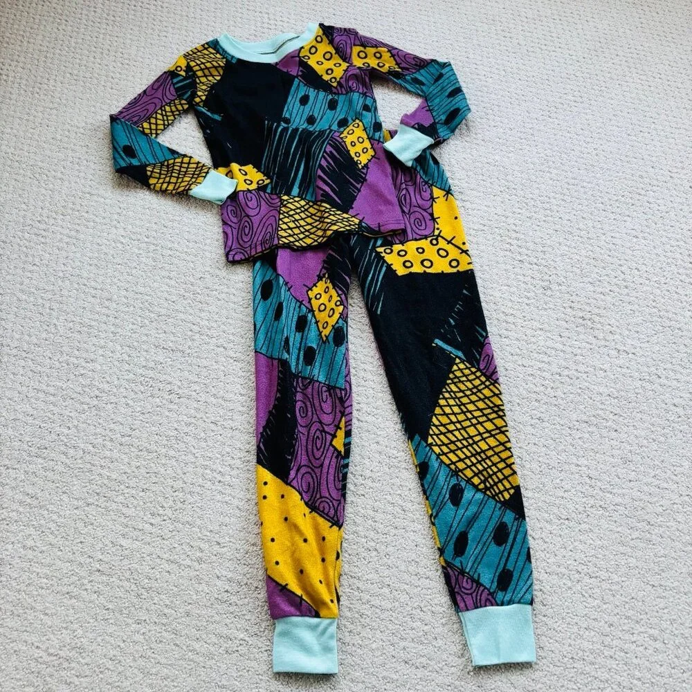 Disney Sally patchwork nightmare before Christmas pajama set
